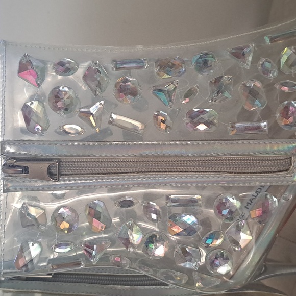 Steve Madden Jentt Iridescent Gemstone Booties - Picture 2 of 4